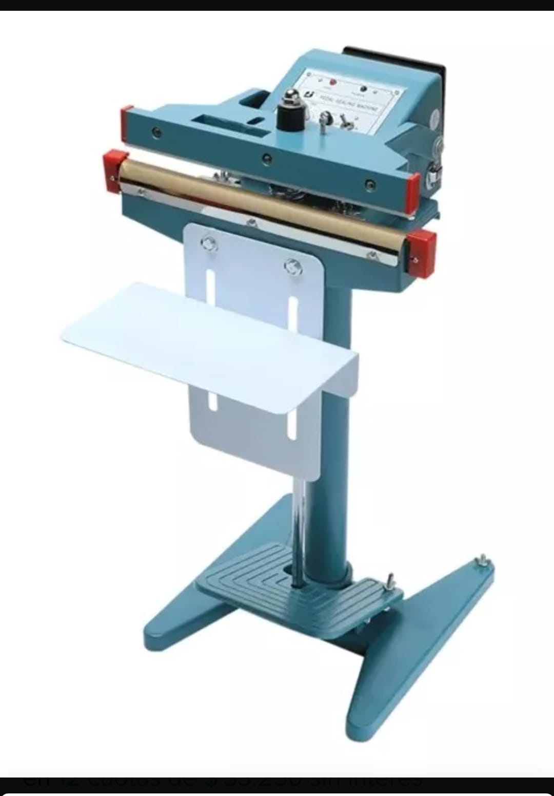 Selladora de pedestal