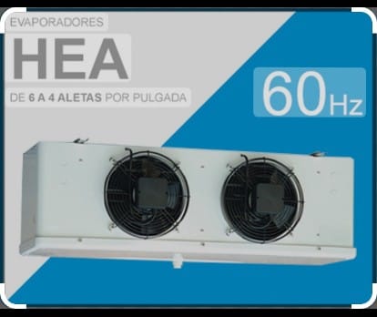 Evaporadores cámaras frigoríficas